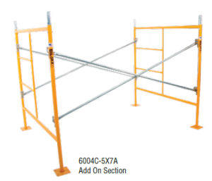Add on Scaffolding Section