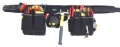 contractors tool rig, carpenters tool bag, electricians tool pouch