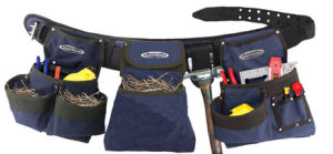contractors tool bag, pouch, rig