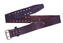 Leather tool belt for contractors, carpenters