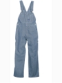 Washed Duck Zip-Fly Bib Overalls