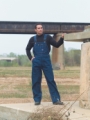Rigid Denim Bib Overalls