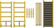 telescopic scaffolding extension