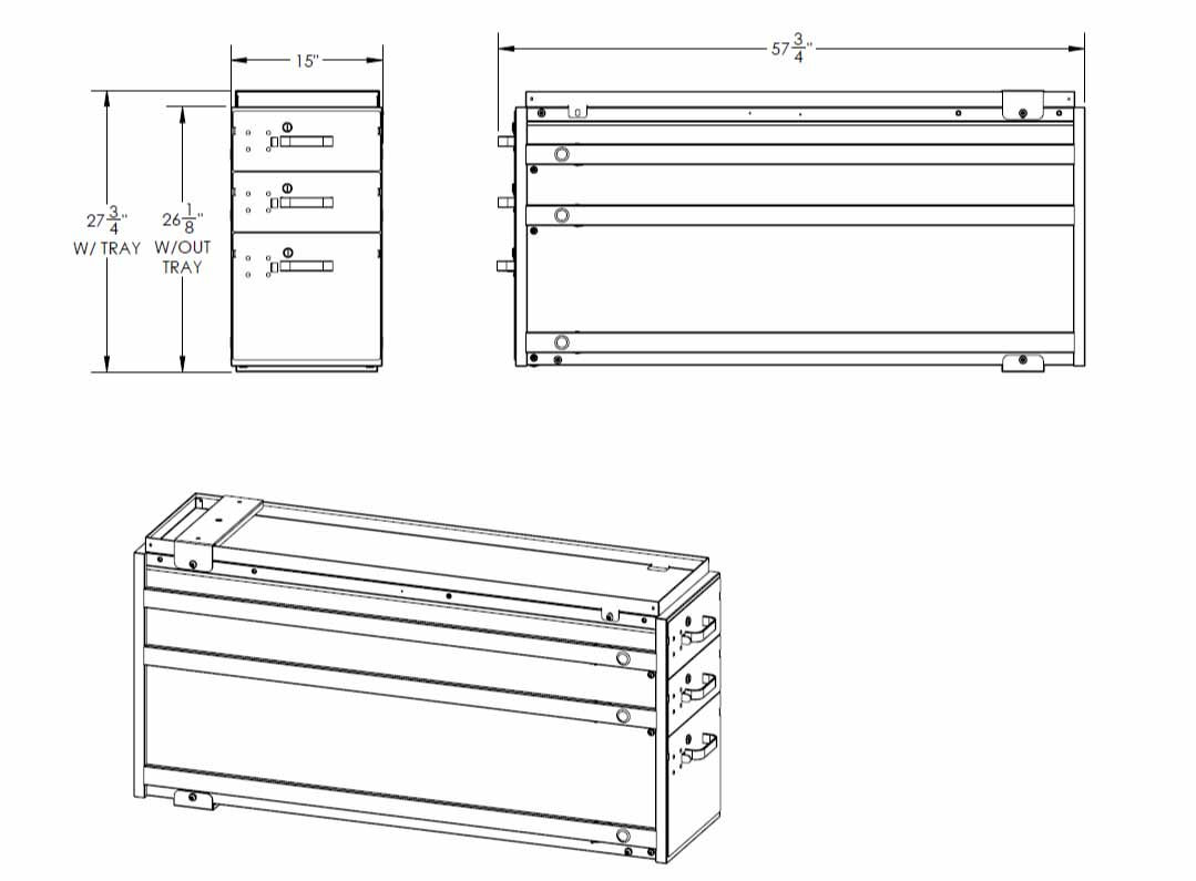 Van Drawer Dimensions