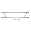 scaffold guard rail side panel