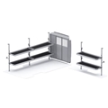 Folding Shelves Van Package for ProMaster with 159" EXT Wheelbase