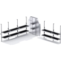 Folding Shelves Van Package for Transit with High Roof 148" EXT Wheelbase