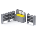 Heavy Duty Drawers Van Package for GM / Chevy with 135" Wheelbase
