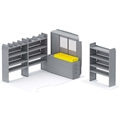 Heavy Duty Drawers Van Package for ProMaster with Std or High Roof & 136" Wheelbase