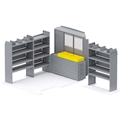 Heavy Duty Drawers Van Package for ProMaster with Std Roof & 118" Wheelbase