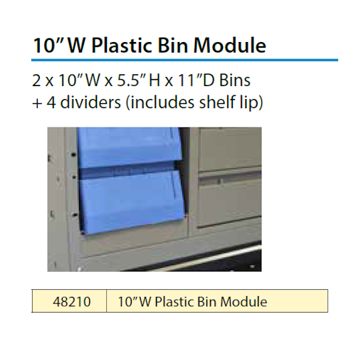 Plastic Parts Bin Module