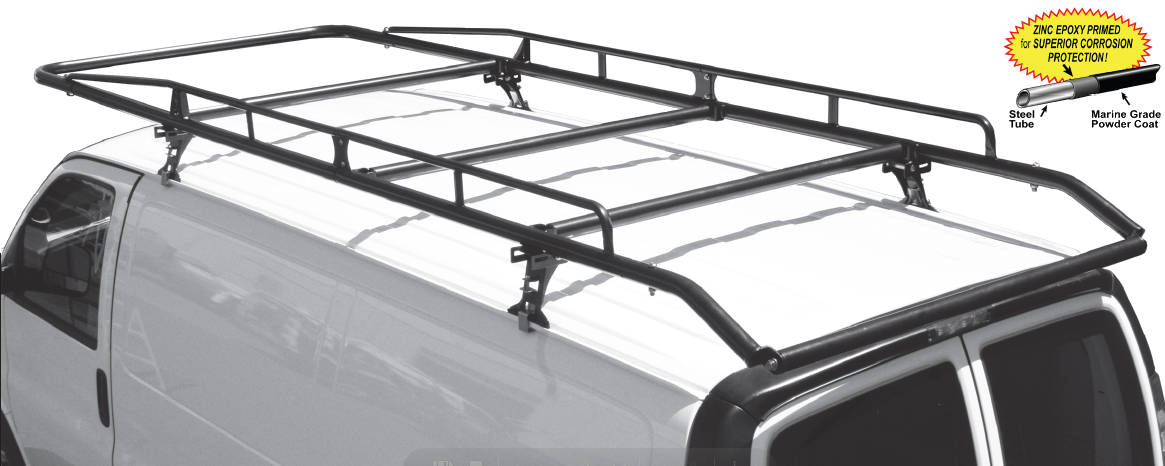 KargoMaster Pro II Commercial Van Ladder Rack