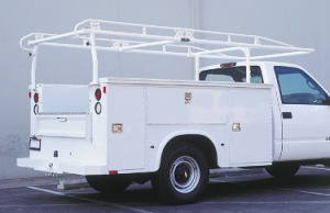 Pro II service truck rack