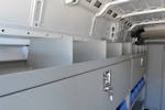 Shelf Dividers for Commercial Vans