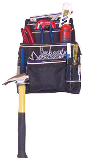 10 Pocket Carpenter's Nail & Tool Bag