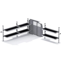 Parcel Delivery Van Package for GM / Chevy with 155" Wheelbase
