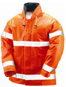 electra orange FR jacket