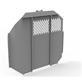 Van Partition Kit - Perforated Fleet - Transit Low Roof
