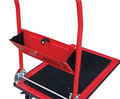 storage pocket for platform truck