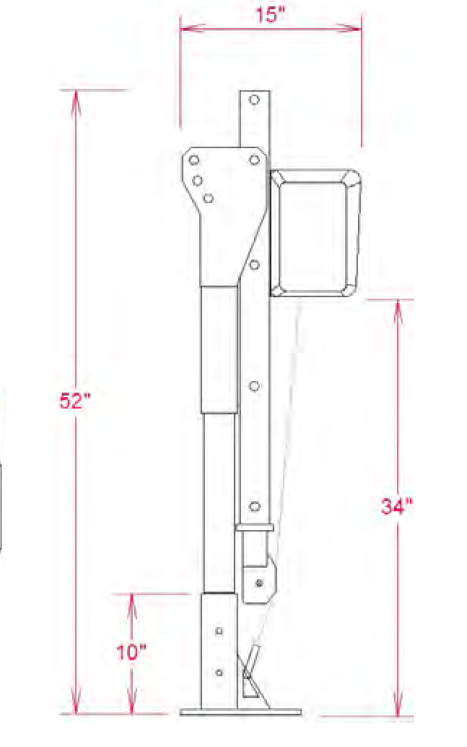 P10 Crane Dimensions