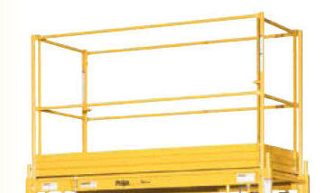 scaffold guard rail
