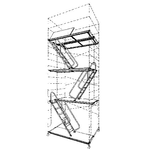 Scaffolding Access Ladder System