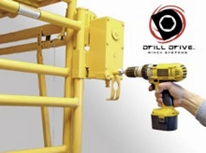 drill drive for teletower scaffold