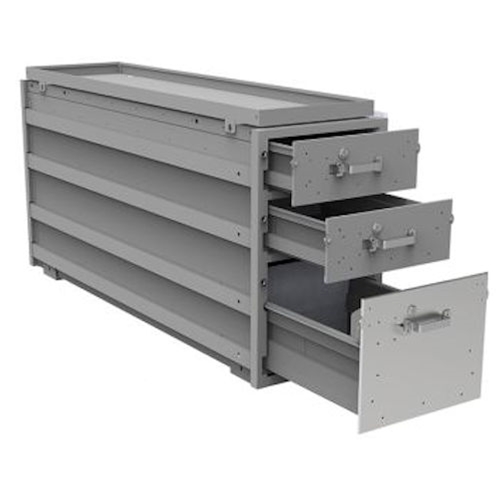 3 Long Drawer Unit for Commercial Vans