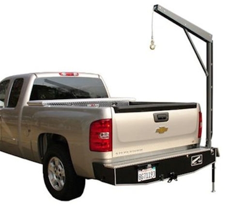 pickup truck bumper crane