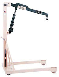straddle floor crane