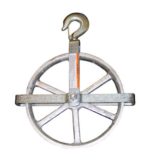 scaffolding hoist wheel