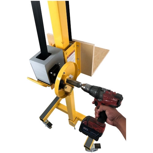 cabinet lift drill drive