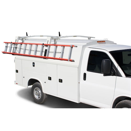 Ladder Rack for Trucks with Covered Service Bodies