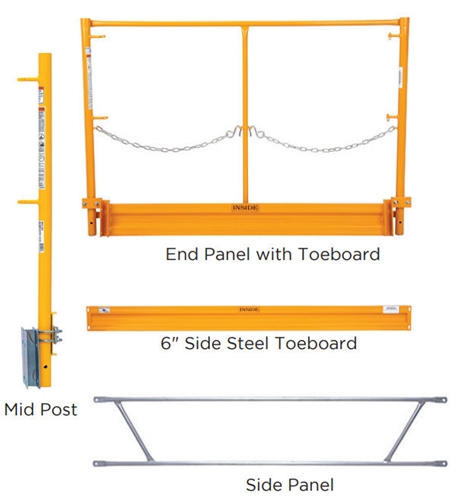 walk through scaffold frame