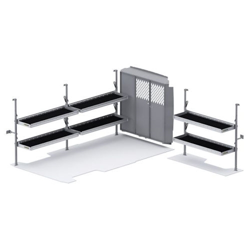 Folding Shelves Van Package for ProMaster with 159" Wheelbase