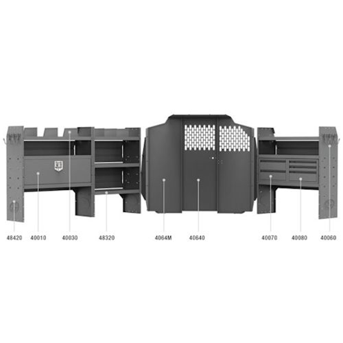 General Service Van Package for Metris with 126" Wheelbase