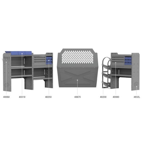 HVAC Contractor Van Package for ProMaster City