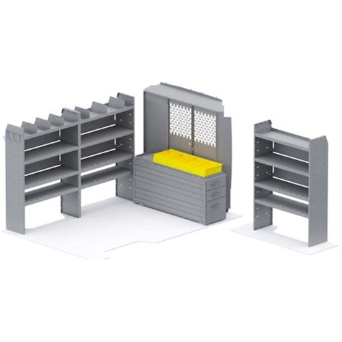 Heavy Duty Drawers Van Package for ProMaster with Std or High Roof & 136" Wheelbase