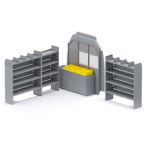 Heavy Duty Drawers Van Package for Sprinter with High Roof and 144" Wheelbase