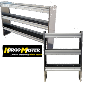 Aluminum Feather-Lite Adjustable Van Shelving