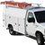 Ladder Rack for Trucks with Covered Service Bodies