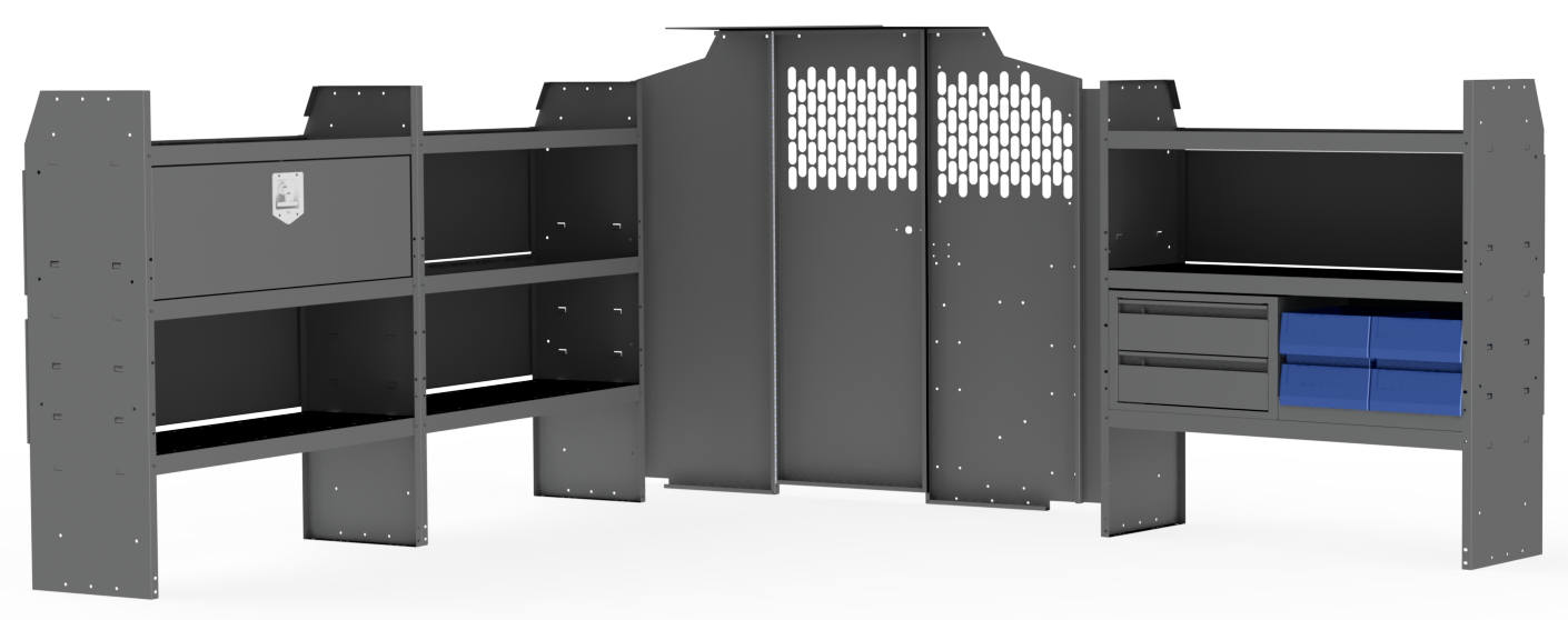 Tradesman Service Van Shelving Package