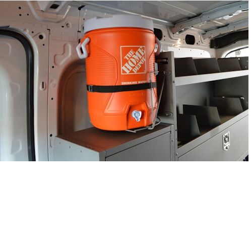 Water Jug Holder for Commercial Vans