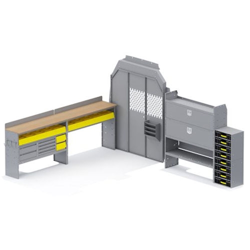Locksmith Van Package for Sprinter with High Roof and 144" Wheelbase