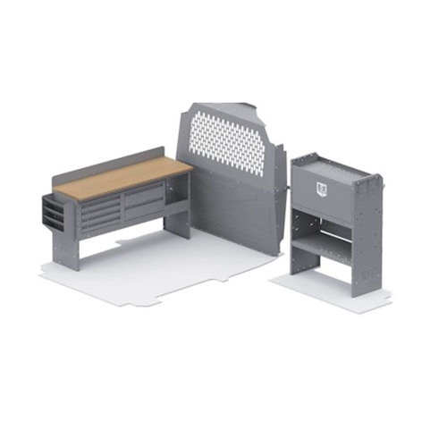 Locksmith Van Package for Transit Connect 120" WB
