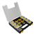 Plastic Tote with 6 Compartment & 8 Small Bins