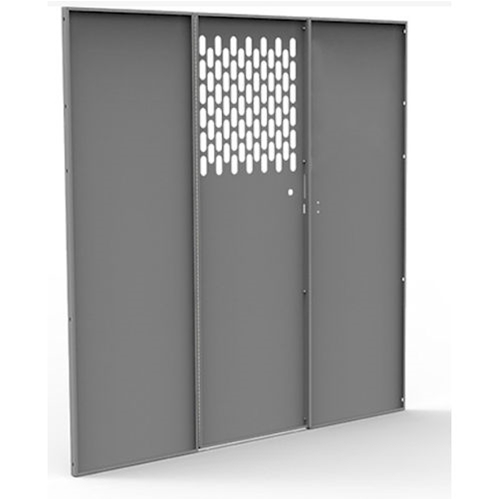 Van Partition - Perforated Door - Solid Sides - Sprinter Std Roof, NV High Roof, ProMaster Std/High/Super High Roof Vans