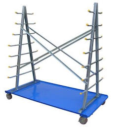 A frame material cart truck