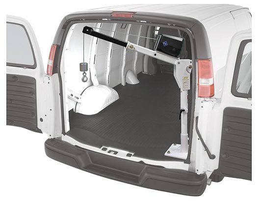 portable van crane