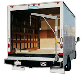 cube van crane
